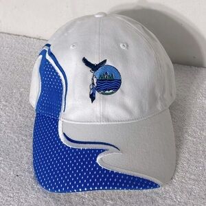 Mikisew Technical Services White Blue Embroidered Hat